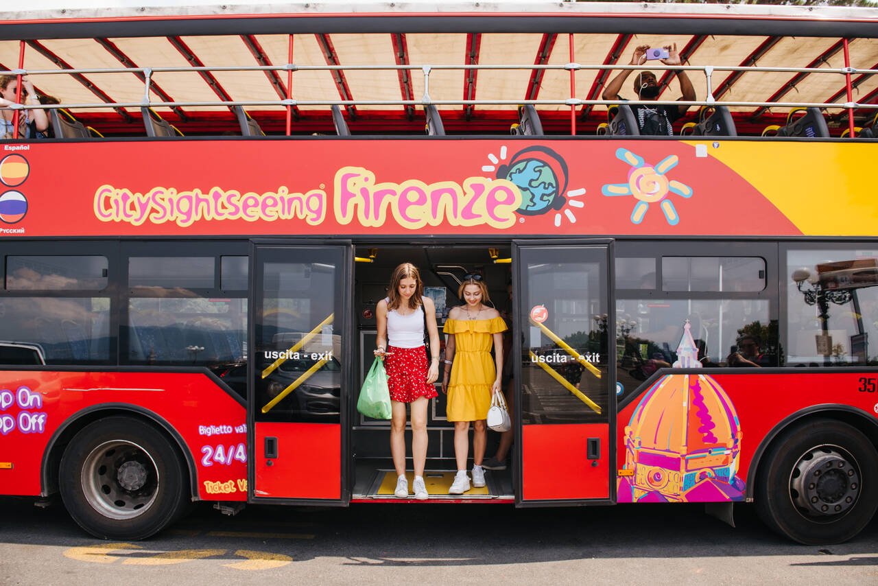 Florence Hop On Hop Off Bus Tour, City Sightseeing Italy