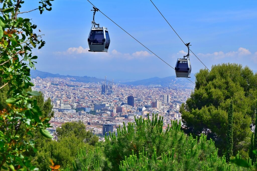 Montjuïc Cable Car Barcelona Spain