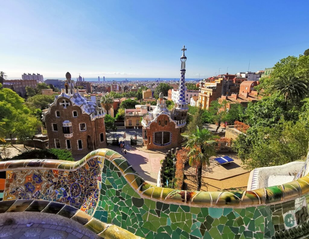 Park Guell Barcelona Spain