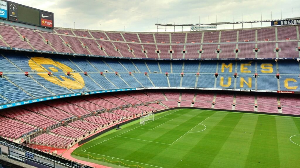 Spotify Camp Nou FC Barcelona Spain Football Stadium