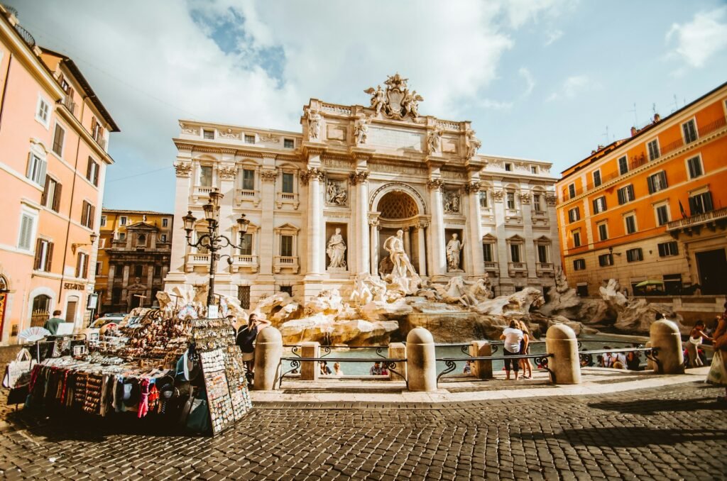 Trevi Fountain Rome Italy