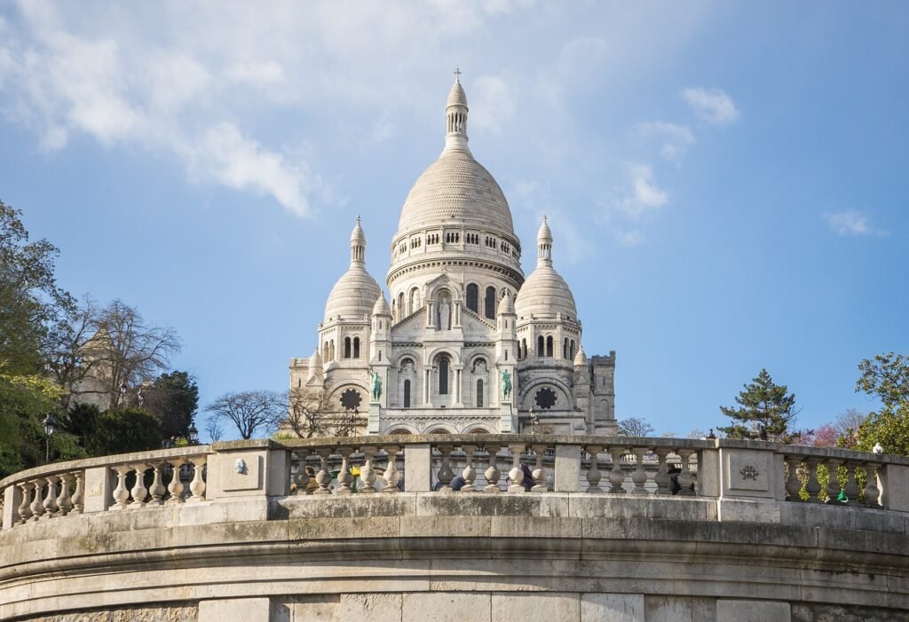 Montmartre Sacre Coeur, Paris France