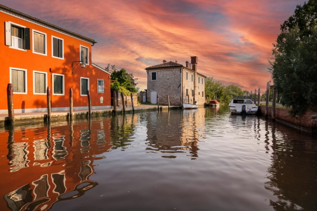 TORCELLO TOWN VEINCE ITALY