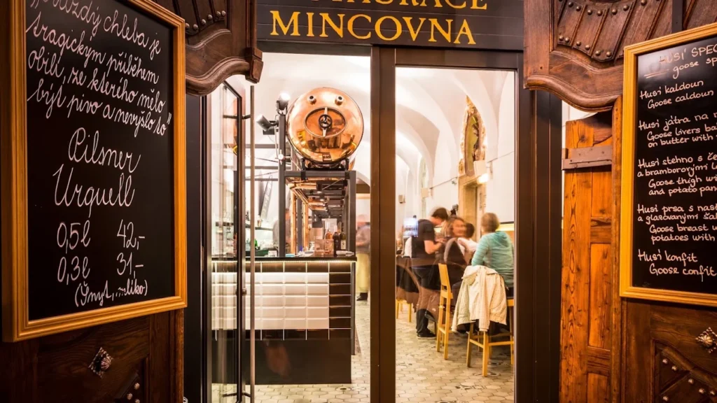 Restaurace Mincovna Prague