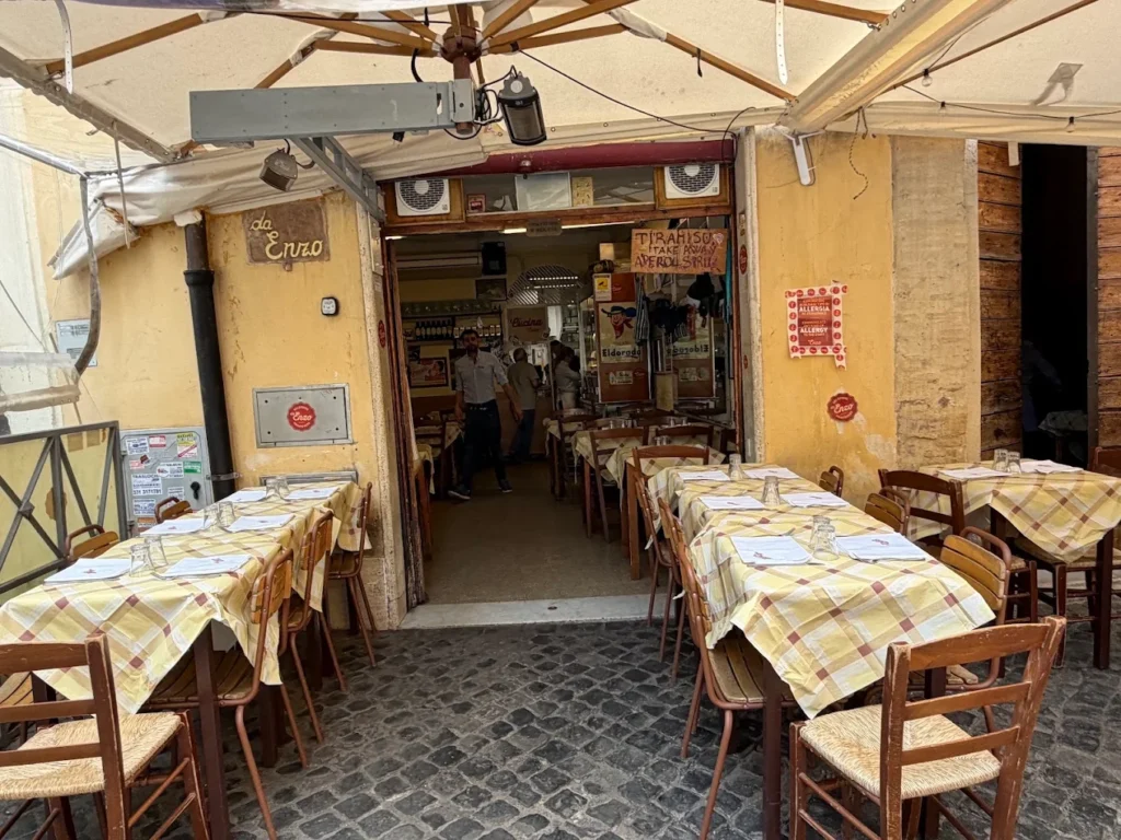 Trattoria Da Enzo Rome
